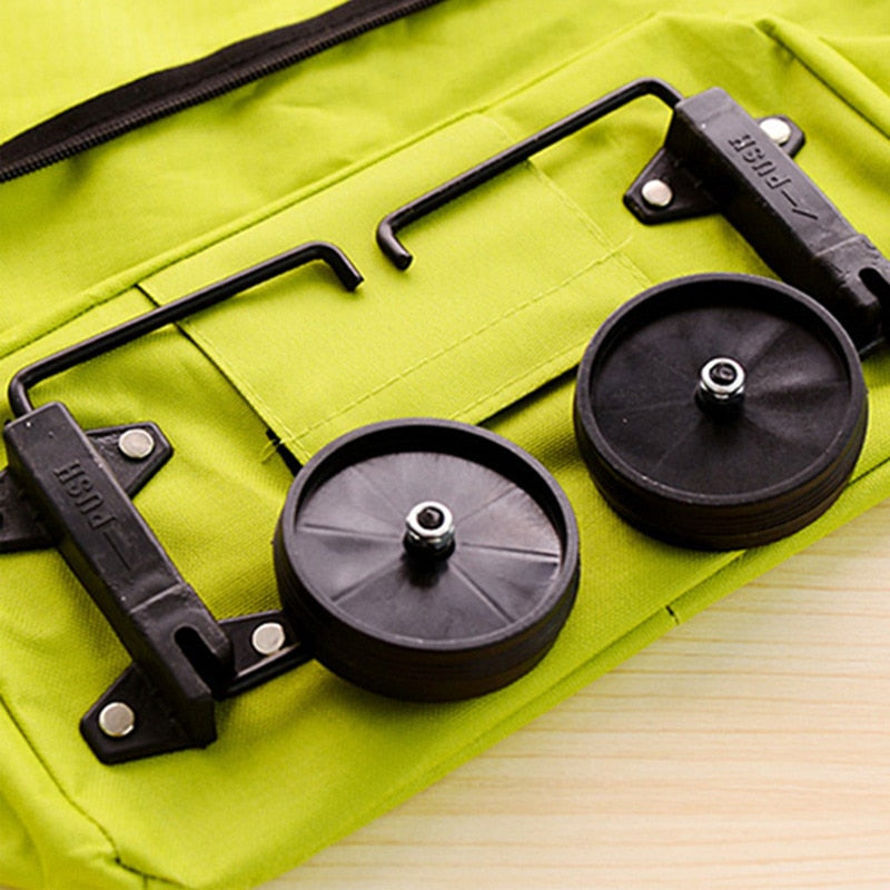 Carrinho de Compras Dobrável (SUPER PROMOÇÃO 40%OFF) - ClubDescontos