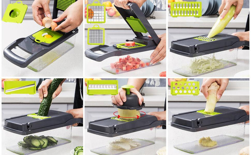 Cortador de Legumes Multifuncional - ClubDescontos